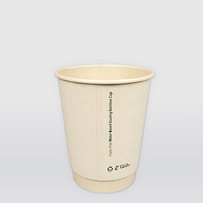 Double Wall Bamboo Paper Cups (Water-based coated)