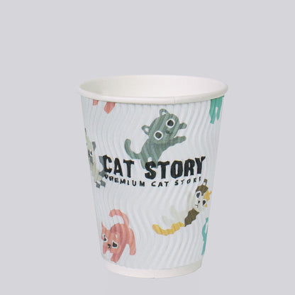 Custom Ripple Paper Cups (Low MOQ)